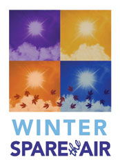 Winter Spare the Air - Program Logo